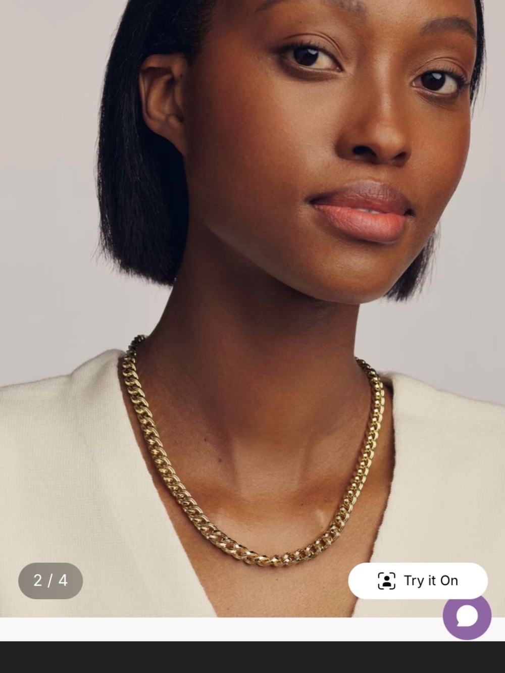 Kendra Scott Vincent Gold Chain Necklace 20” (Gold) - Picture 9 of 12